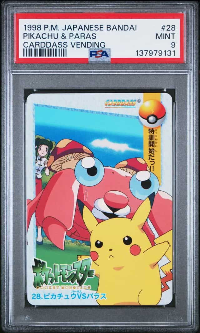 Pikachu & Paras