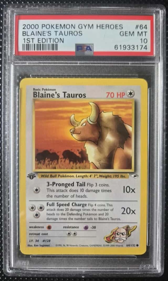 Blaine's Tauros