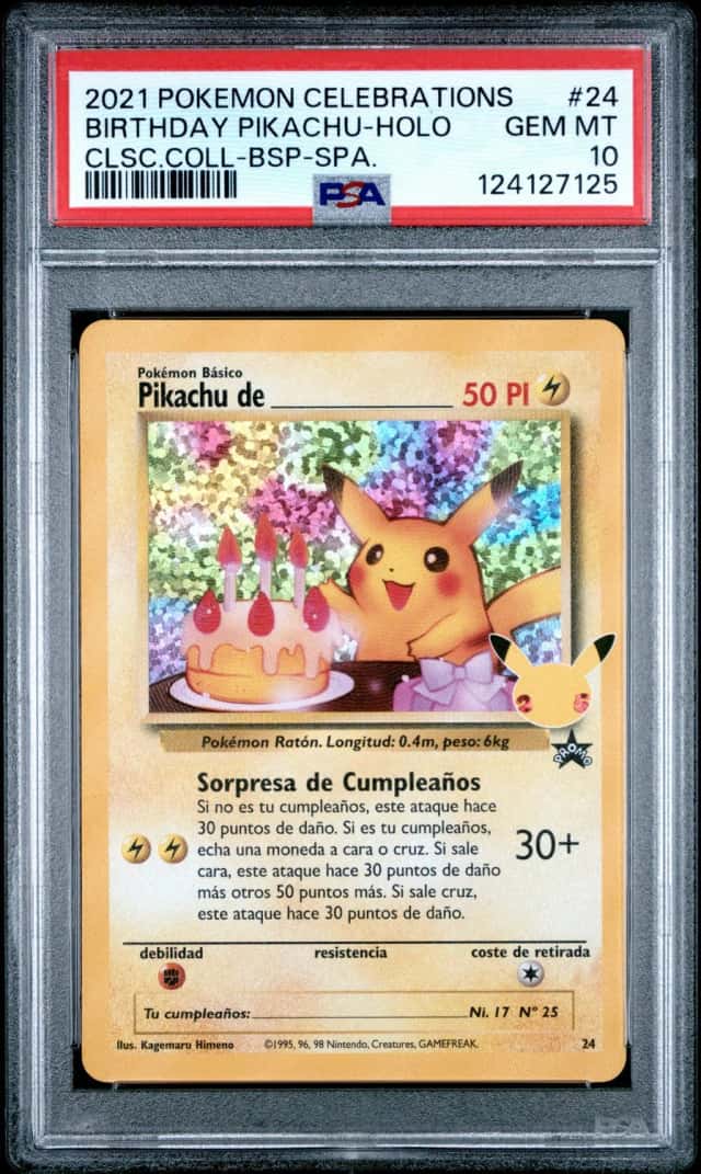Birthday Pikachu