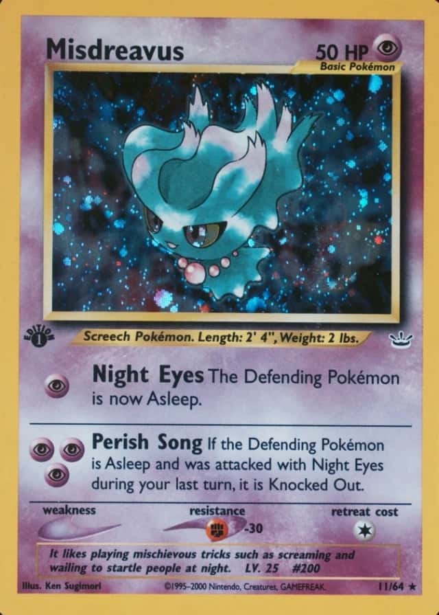 1St Edition · Double Holo · Error