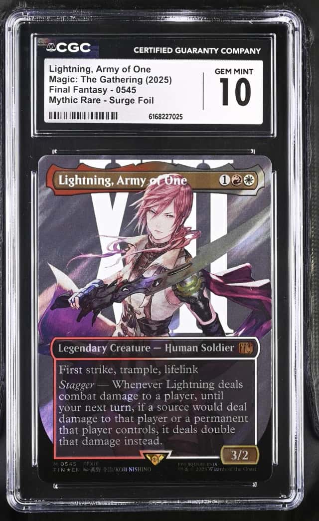 Lightning, Army Of One