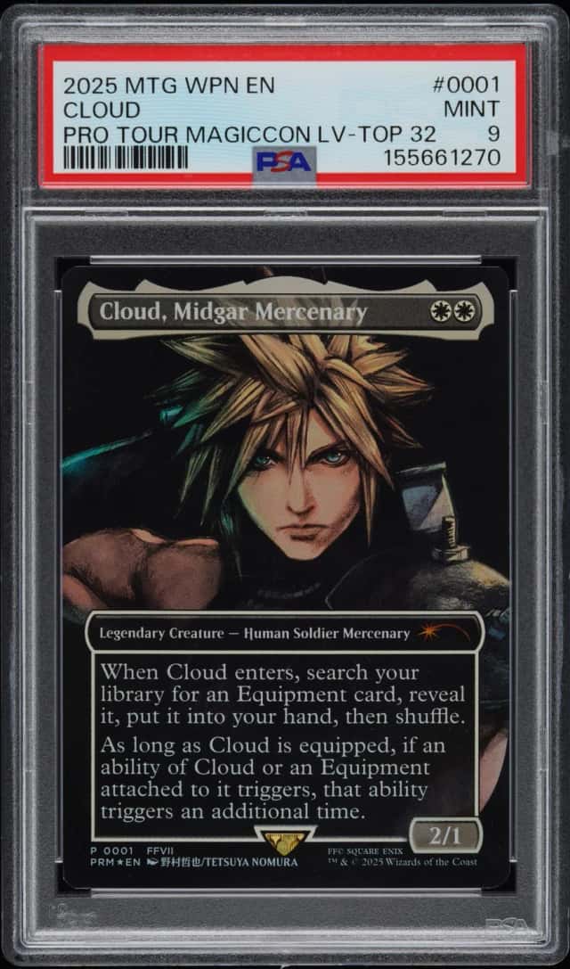 Cloud, Midgar Mercenary FOIL P