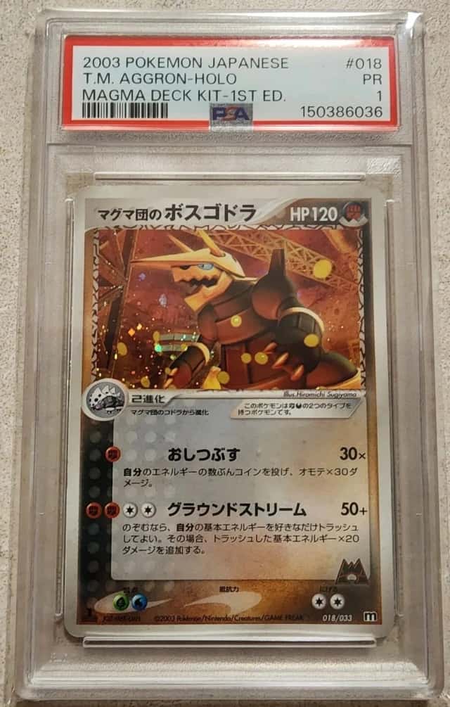 Team Magma's Aggron