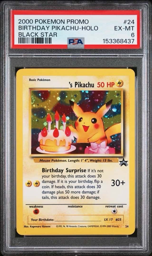 Birthday Pikachu