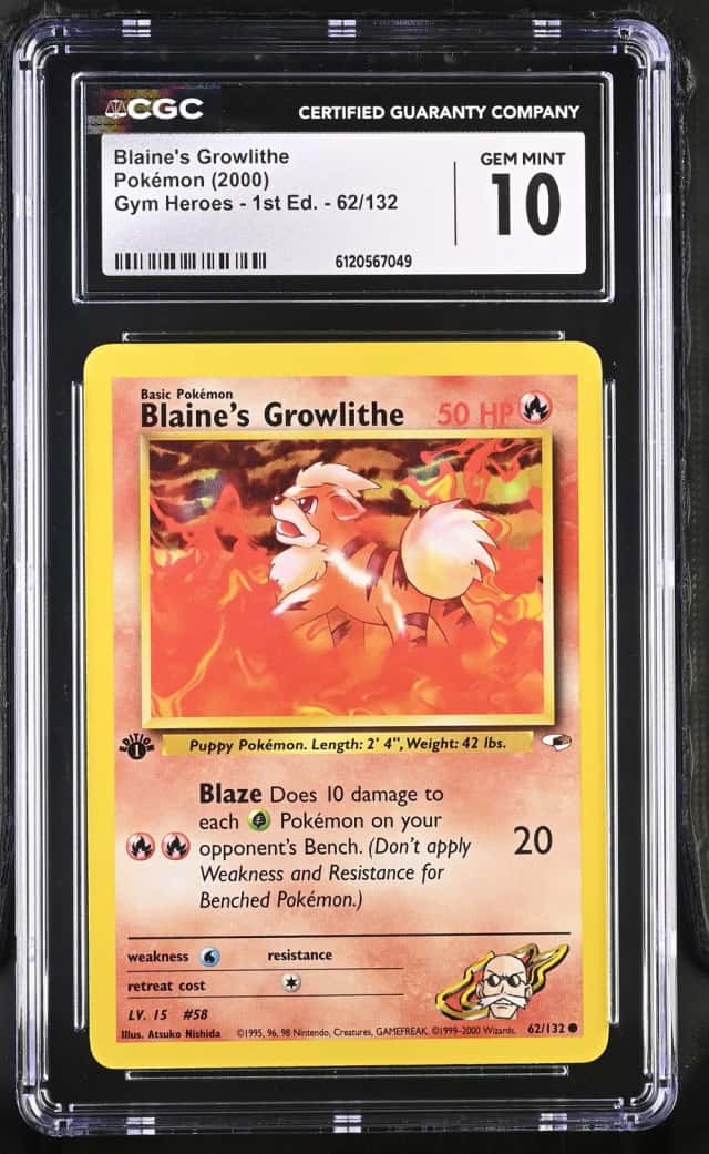 Blaine's Growlithe
