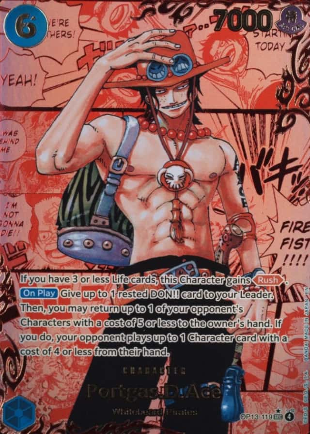 Op Red Manga Art