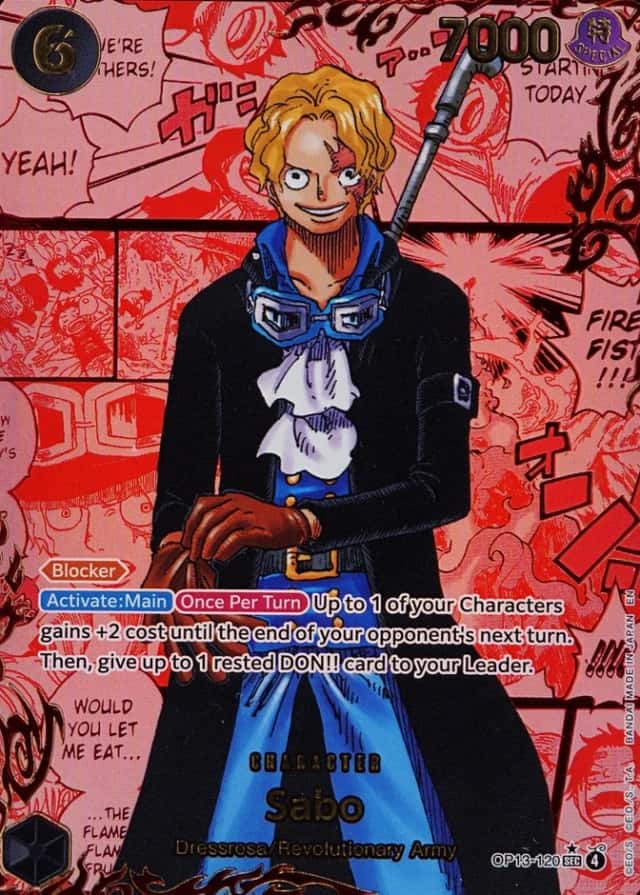 Op Red Manga Art