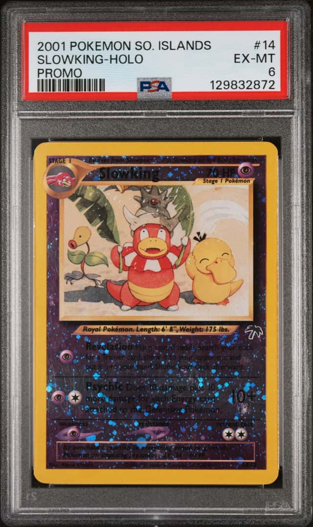 2001 Pokémon Southern Islands Slowking Holo Promo (#14) PSA 6