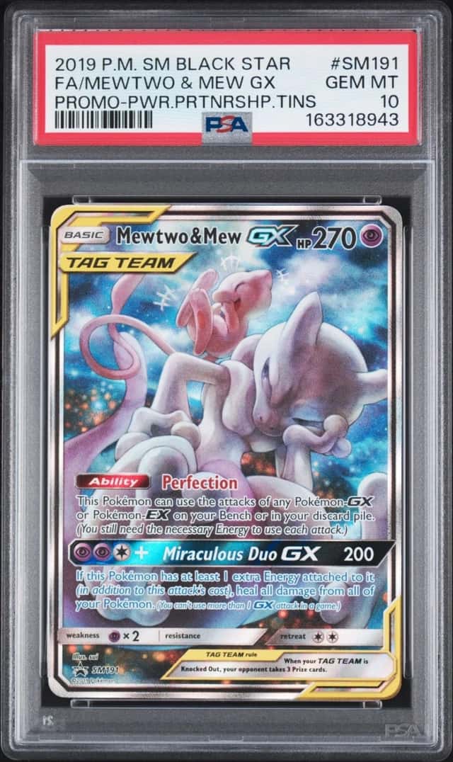 Mewtwo & Mew GX