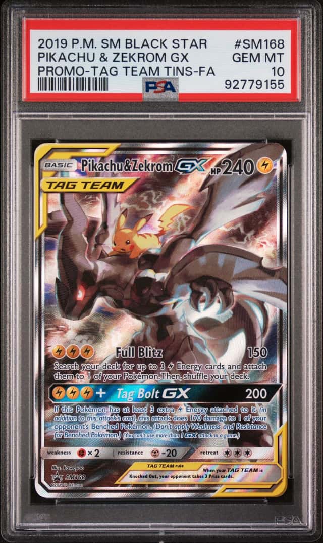 Pikachu & Zekrom GX