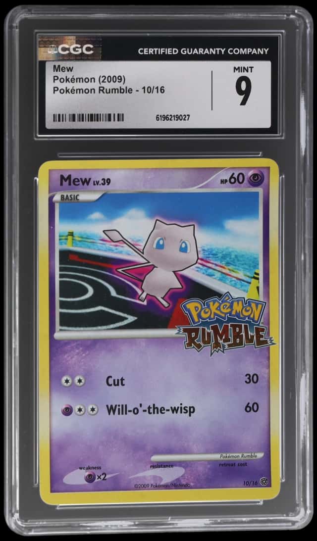2009 Pokemon Rumble Promos Mew #10