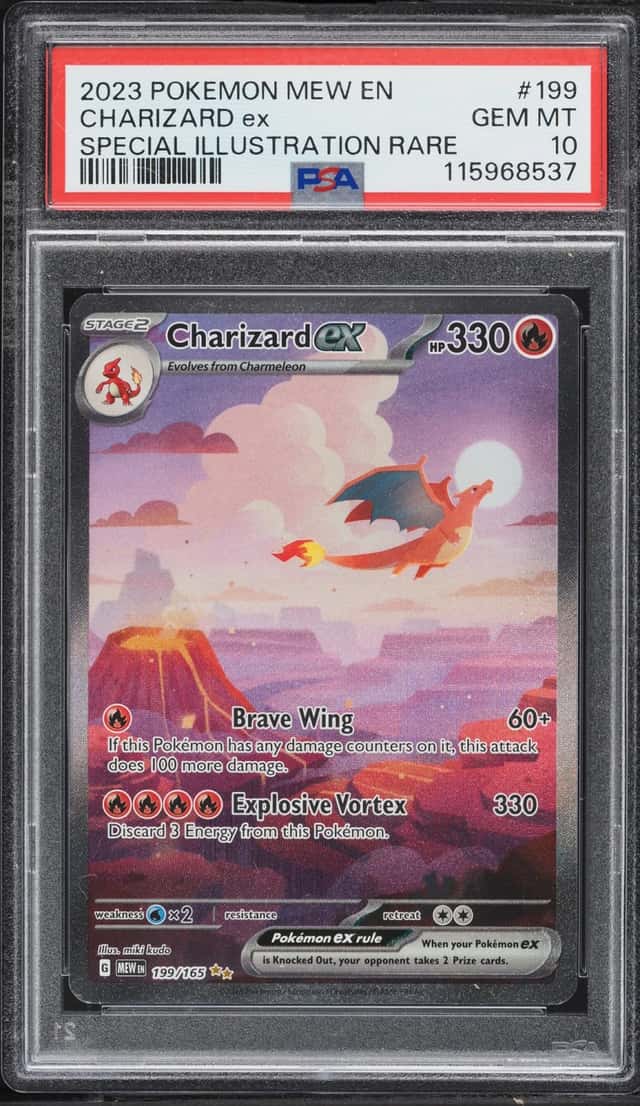 2023 Pokemon Scarlet & Violet 151 SIR Charizard EX #199 PSA 10 GEM MINT