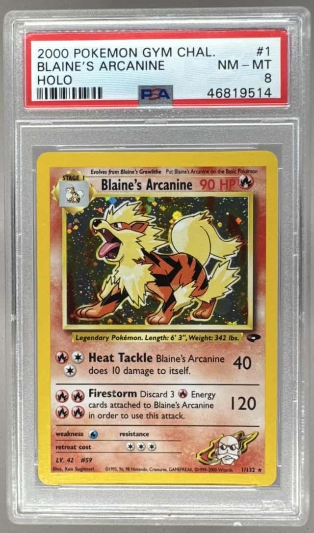 Blaine's Arcanine