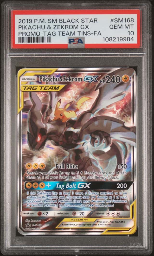 Pikachu & Zekrom GX