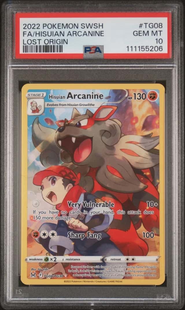 Hisuian Arcanine