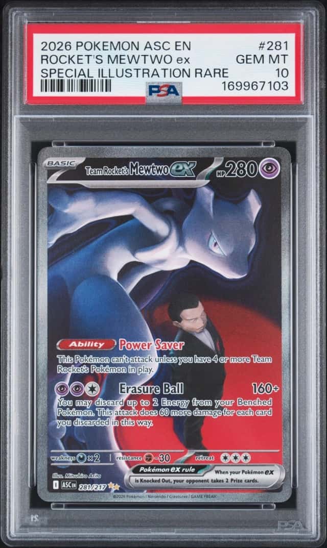 ROCKET'S MEWTWO ex