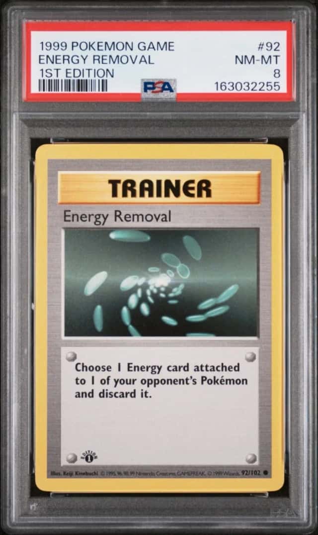 Energy Removal