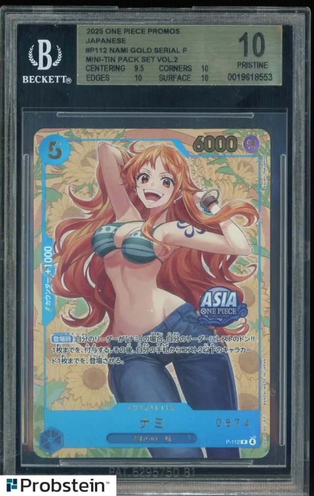 Nami GOLD SERIAL P/(Mini-tin Pack Set Vol.2)