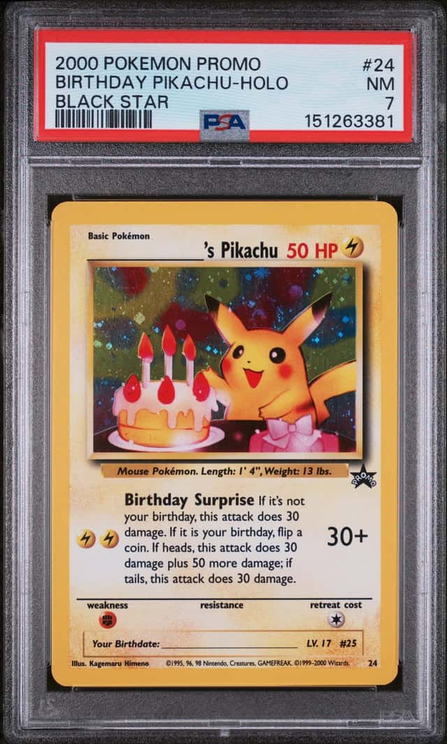 Birthday Pikachu