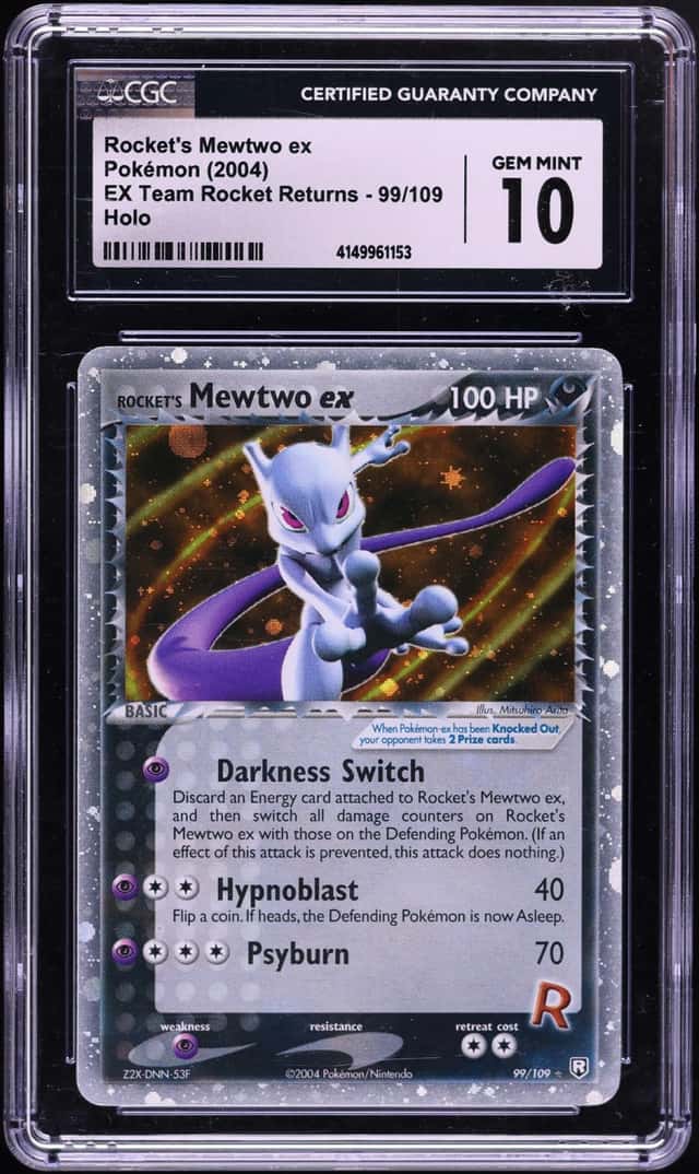 Rocket's Mewtwo EX