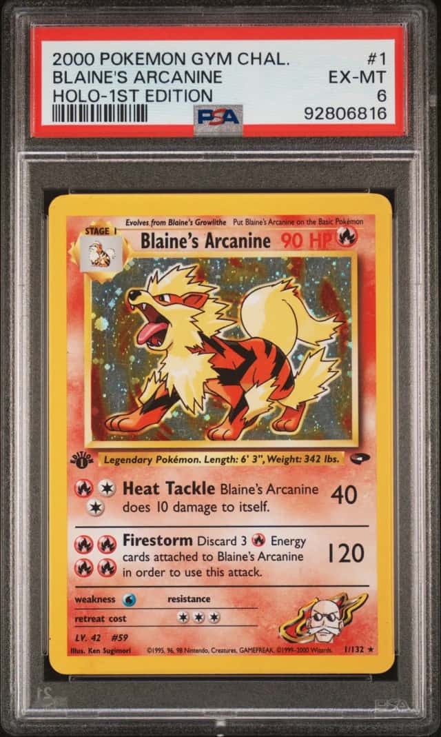 Blaine's Arcanine