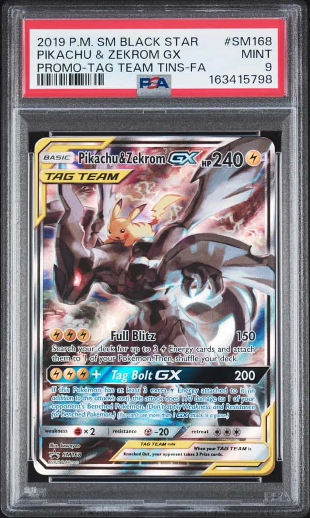 Pikachu & Zekrom GX