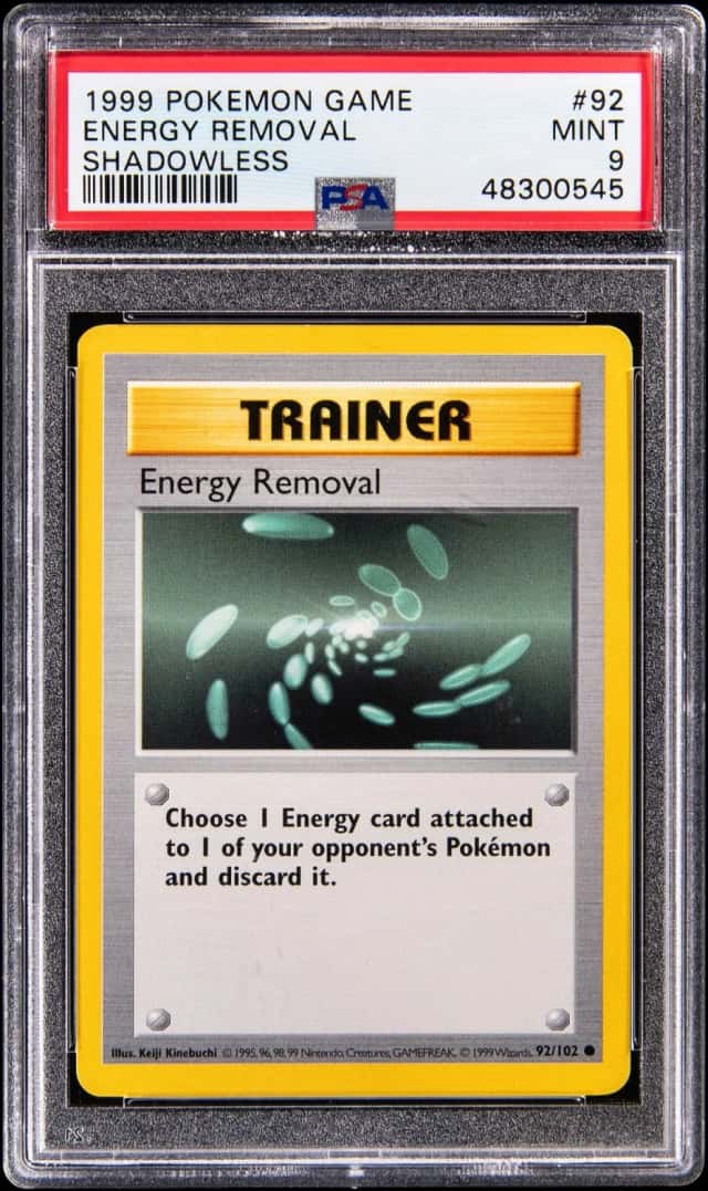 Energy Removal