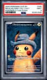 Pikachu/grey Felt Hat