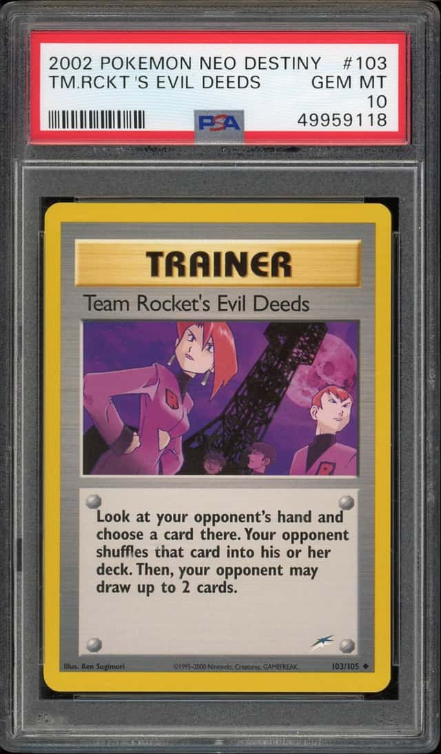 Team Rocket's Evil Deeds