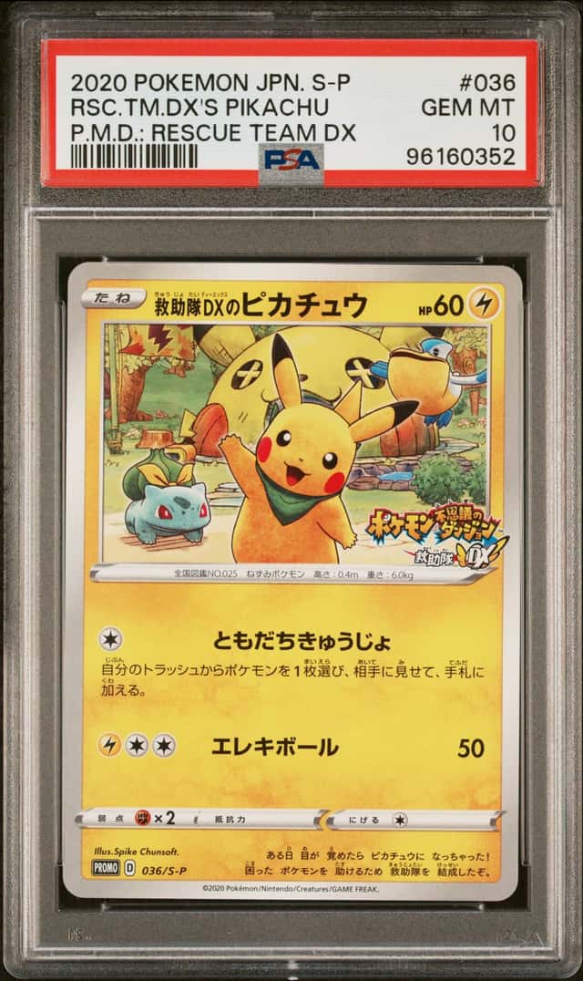 Rescue Team Dx's Pikachu