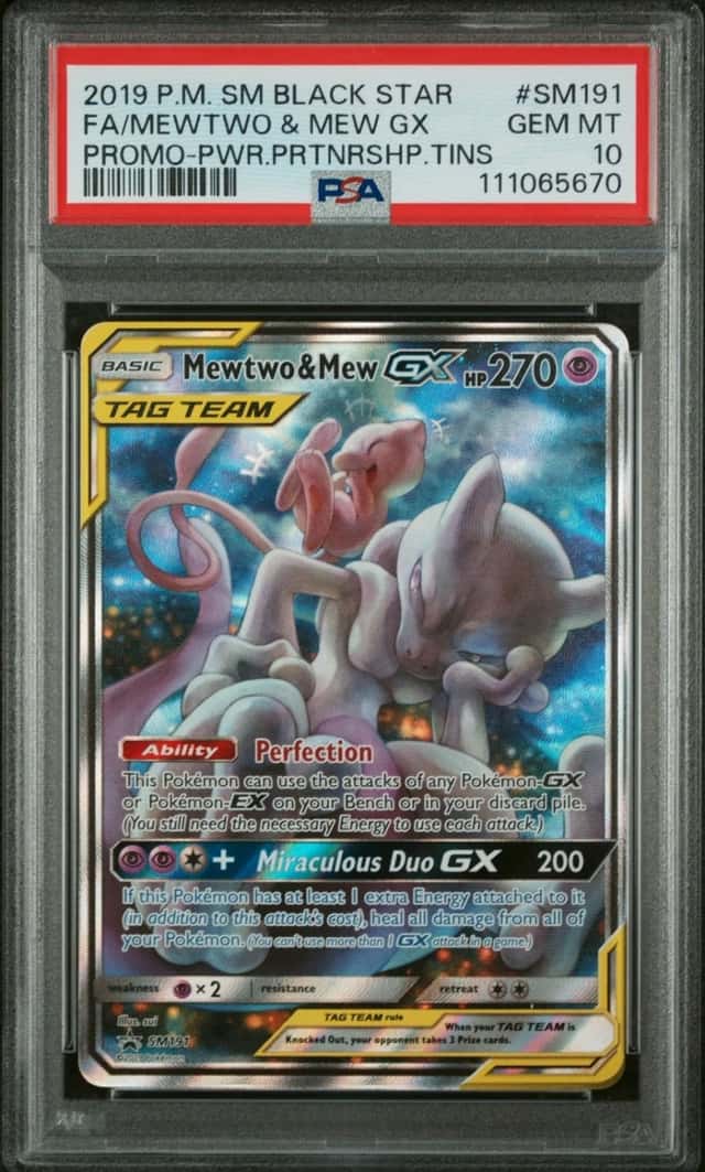 Mewtwo & Mew GX