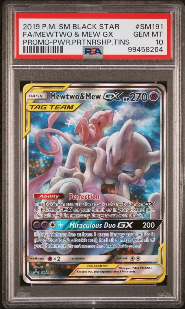Mewtwo & Mew GX