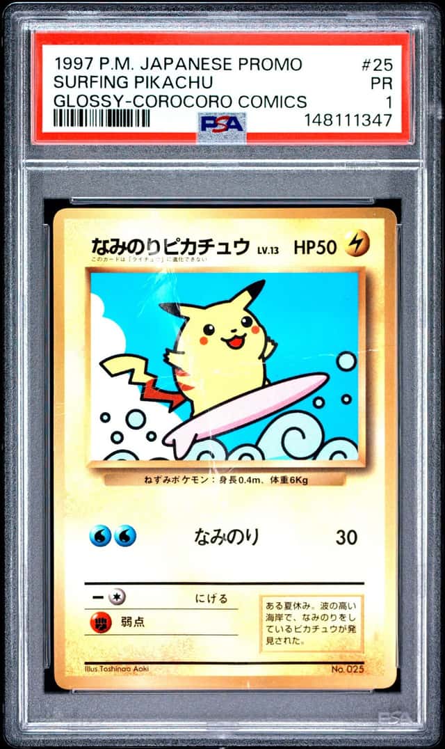 Surfing Pikachu