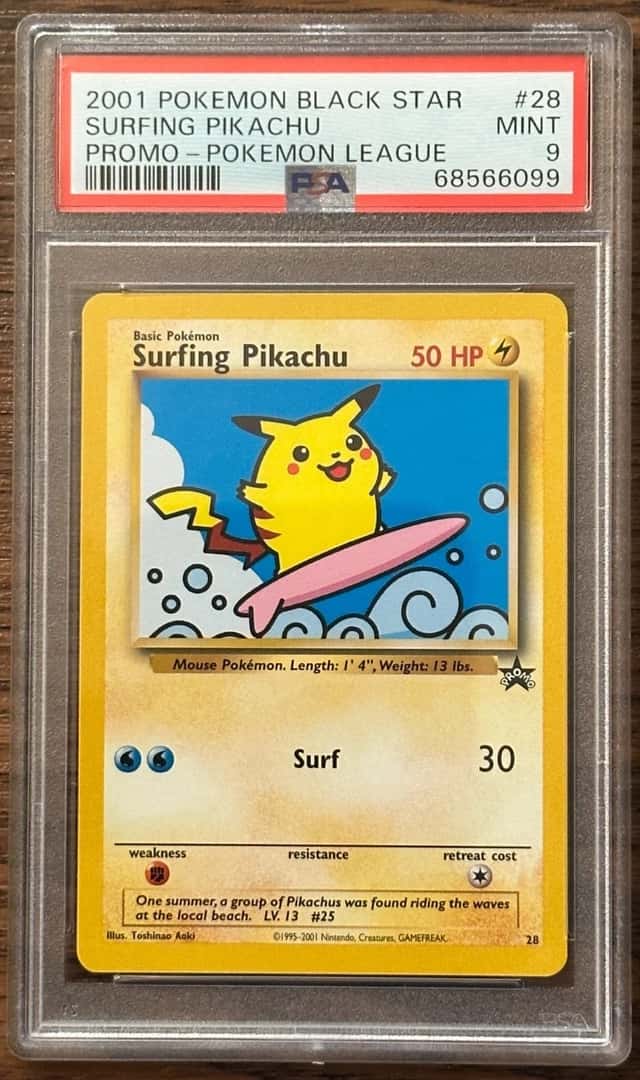 Surfing Pikachu