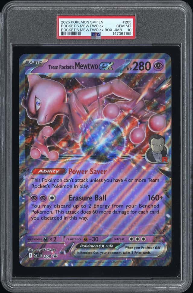 ROCKET'S MEWTWO ex