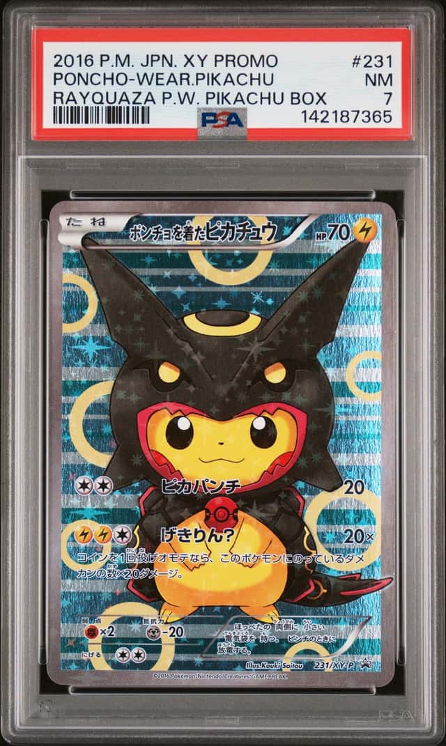Poncho-Wearing Pikachu