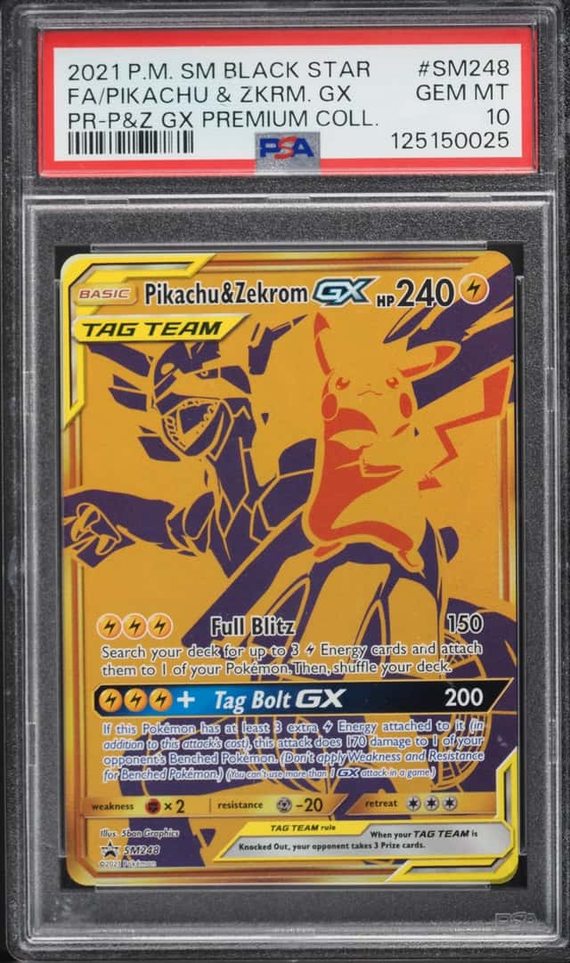 Pikachu & Zekrom GX