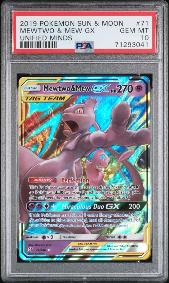 Mewtwo & Mew GX