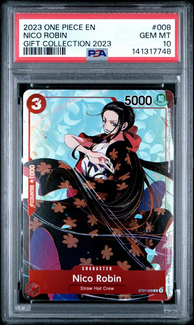 2023 One Piece EN Nico Robin Promo Gift Collection 2023 PSA 10