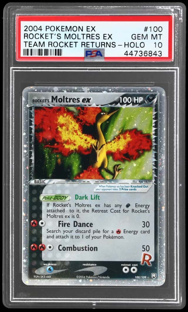 Rocket's Moltres EX
