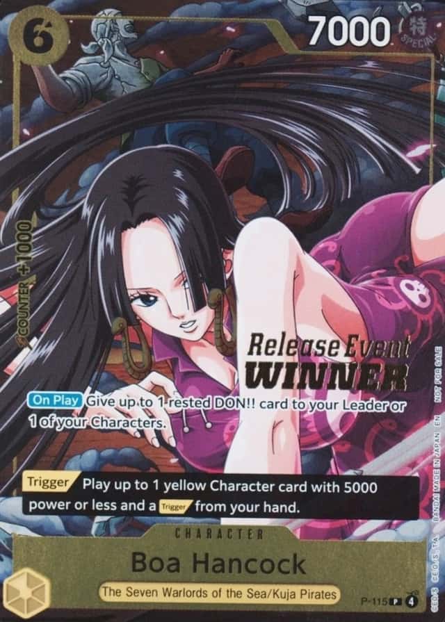 Release Event, Winner