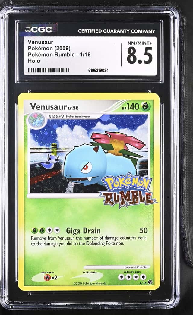 2009 Pokemon Rumble Promo Venusaur #1