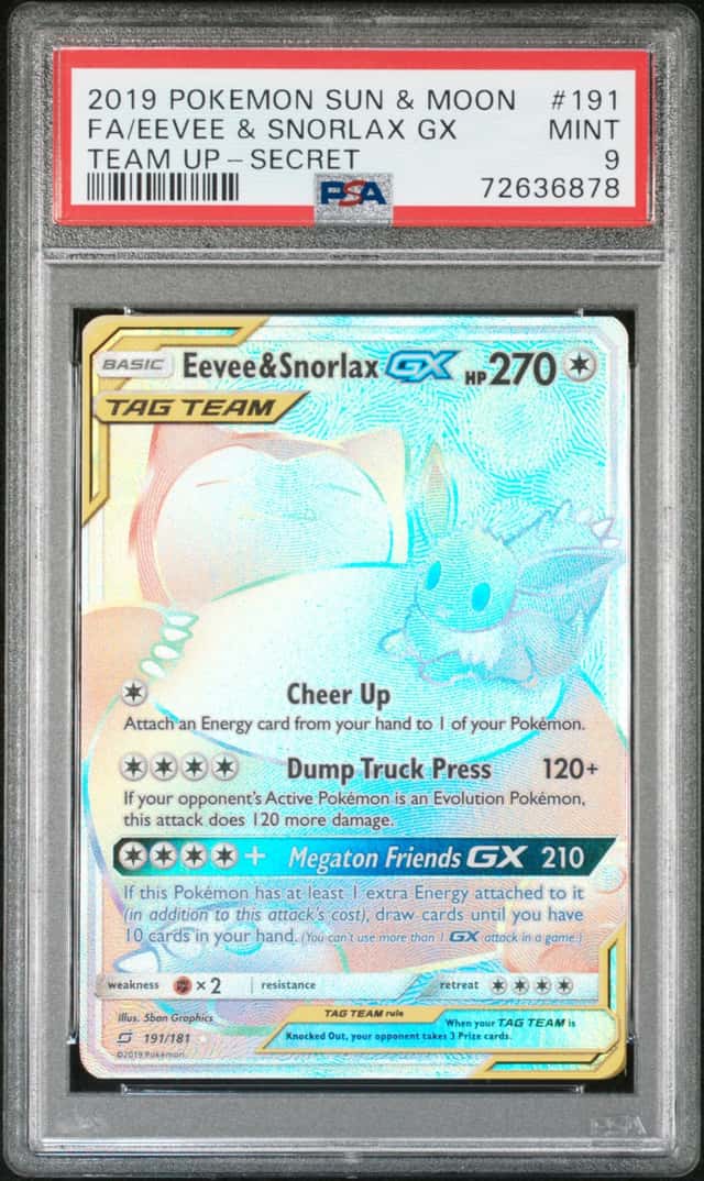 Eevee & Snorlax GX