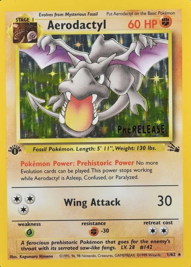 1St Edition · Prerelease