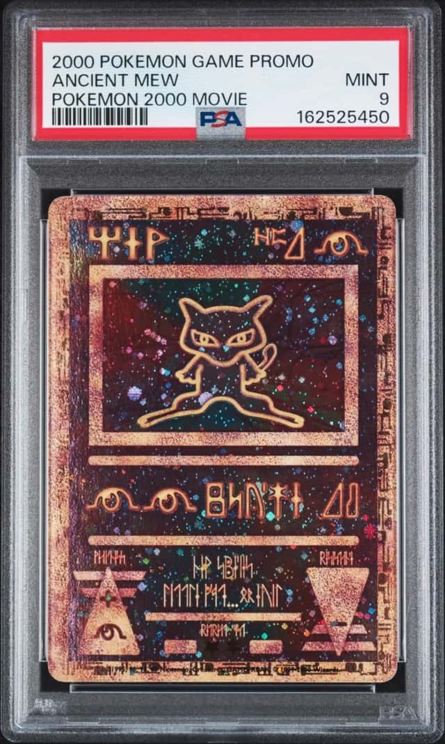 2000 POKEMON GAME MOVIE POKEMON 2000 MOVIE ANCIENT MEW PSA 9