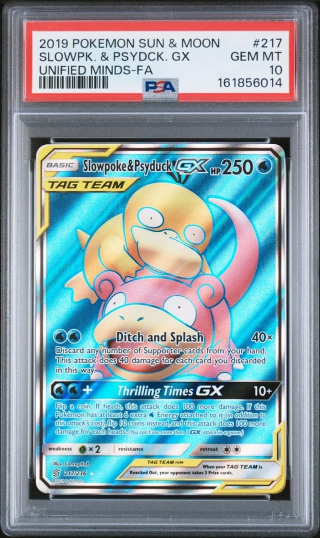 Slowpoke & Psyduck GX
