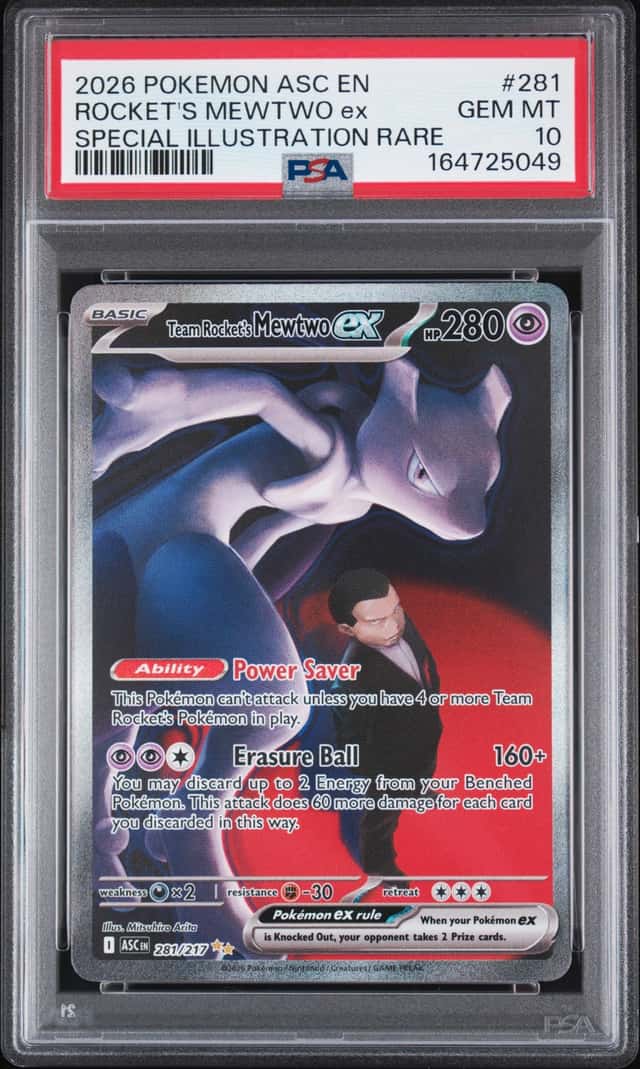 ROCKET'S MEWTWO ex