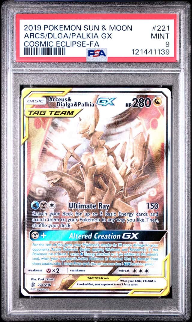 Arceus & Dialga & Palkia GX