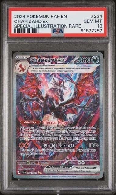 POKEMON CHARIZARD ex 2024 PALDEAN FATES #234 SPECIAL ILLUSTRATION RARE PSA 10