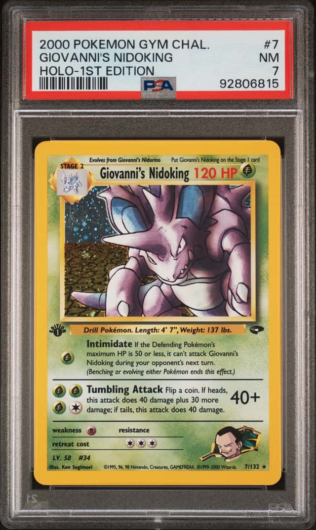 Giovanni's Nidoking